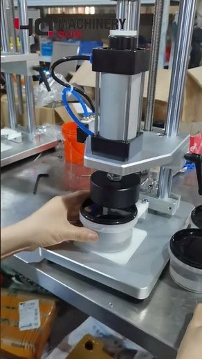 benchtop bottle cap pressing machine|YQ manual snap capping equipment #cappers #machine