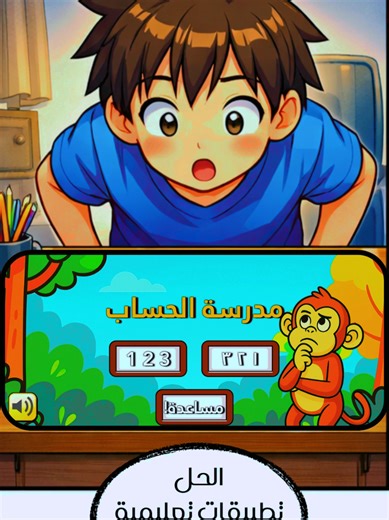 تطبيق مدرسة الحساب للاطفال - تعليم العمليات الرياضية المختلفة الجمع و الطرح و الضرب و القسمة - تدريبات متجددة - مستويات متنوعة - Learn math for kids & primary school #kidsoftiktok #math #maths #mathematics #primaryschool