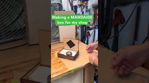 Using a 20W xTool laser to make this important first aid box #woodshop #woodwork #laser