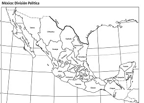 Planisferio y mapa de México para imprimir - Diario Educación