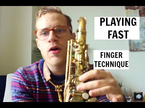 👍🎷 How To Play Saxophone Fast! | Finger Technique Tips | Todd Schefflin 🎷👍