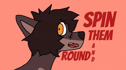 spin him round and round 😼 #furry #animation