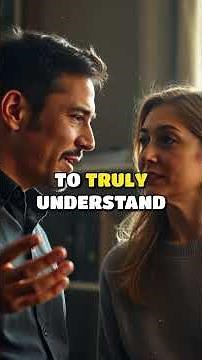 Seek first to understand, then to be understood