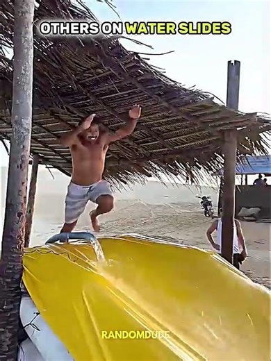 Normal skill VS King of waterslide