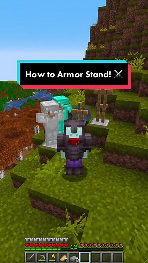 How to Armor Stand! ⚔️