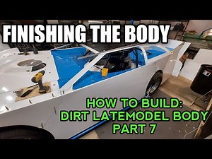 How to build: MasterSbilt dirt late model body Part 7