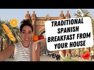 I Tried a Traditional Spanish Breakfast … I’m Never Going Back 🇪🇸🍊🥖