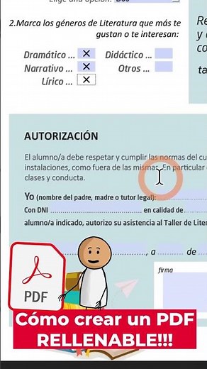 📂 Cómo CREAR un PDF RELLENABLE✔️ Cómo convertir un PDF en FORMULARIO EDITABLE #short