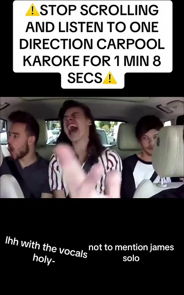 One Direction Carpool Karaoke Moments