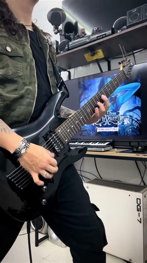 Bullet For my Valentine - tear don't fall (fragmento guitar cover) #bfmv #guitarraeletrica #guitar