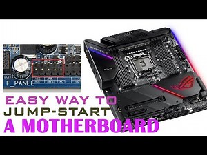 How to Turn on PC Without Case or Power Botton