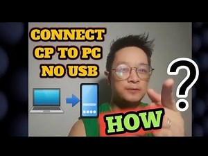 PAANO MAG CONNECT NG CELLPHONE TO LAPTOP NG WALANG USB CONNECTOR