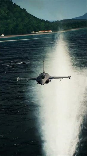 Dassault Rafale Incredible Airframe Limits 🛠️💀 #AceCombat7 #Shorts
