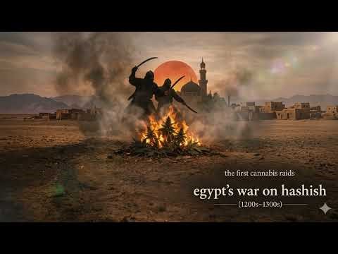 EGYPT’S WAR ON HASHISH (1200s–1300s) 🌿⚖️