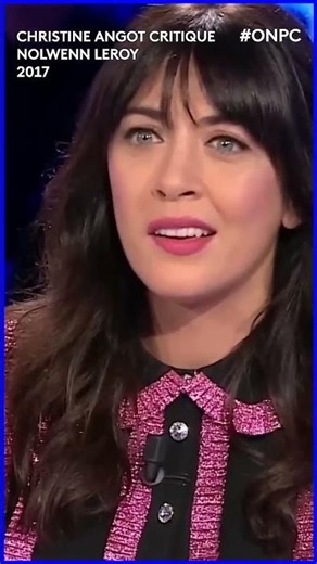 Christine Angot critique Nolwenn Leroy On n'est pas couché septembre 2017 #onpc