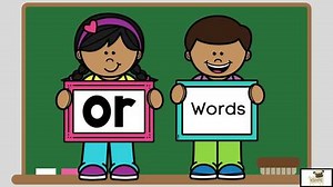 OR Words, R-Controlled Vowels, Video and Slides, eBook, Phonics Reading