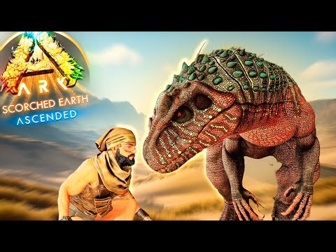 ARK SCORCHED ASCENDED #14 - Criei um MORO REX no Laboratório!