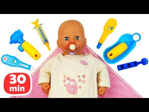 Nollie Doll Is Sick! Baby Dolls' Routines & Activities for Kids