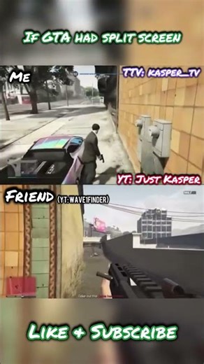 If GTA had split screen | Grand Theft Auto V: Online