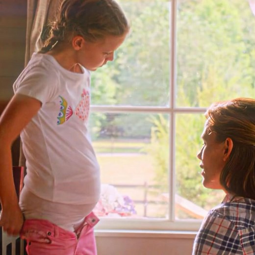 Based on a true story a 9-year-old girl’s belly grew as big as a pregnant woman’s!#movies #edit | FuturePunk Recap