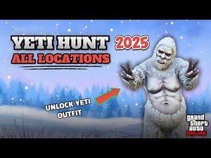 GTA Online Yeti Hunt Guide 2025 | How To Spawn The Yeti & Unlock The Yeti Outfit FAST
