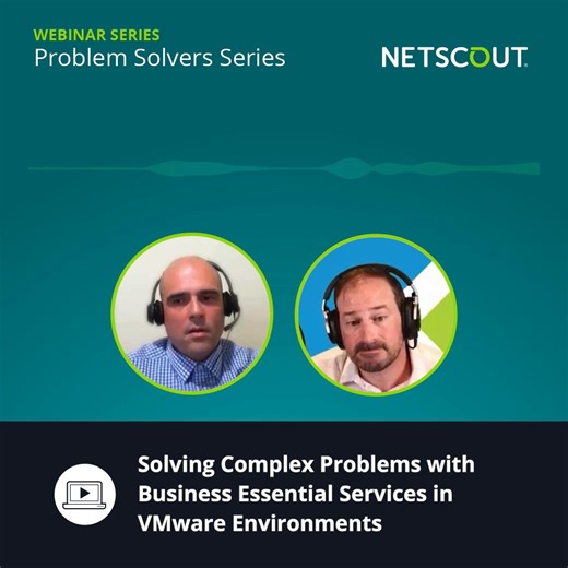Don't miss watching this Q&A webinar with cloud experts from @NETSCOUT and @VMware, where they discuss the future of cloud technology, visibility challenges, and strategies to reduce risk in VMware environments. Watch now and stay ahead of the curve! http://www.netscout.link/6189upM9J | NETSCOUT