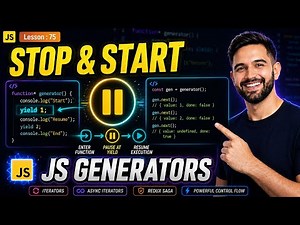JavaScript Generators Deep Dive - How to Pause and Resume Functions with Yield