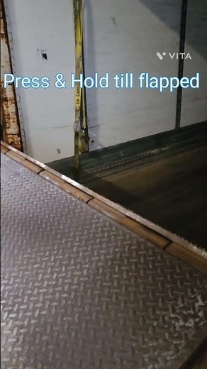 if you happen to raise dock plate