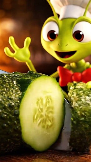 O CORTE PERFEITO 🔪🔊 ASMR de Pepino