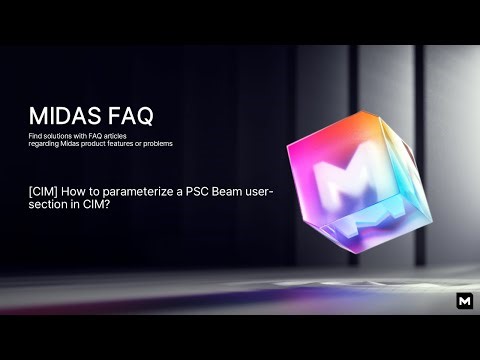 Parameterization of PSC Beam section -- A step-by-step process