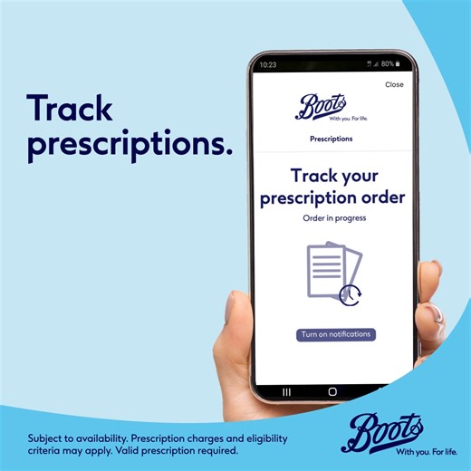 The Prescription Ordering Service on the Boots app is so easy, anyone can use it anywhere. | Boots Ireland