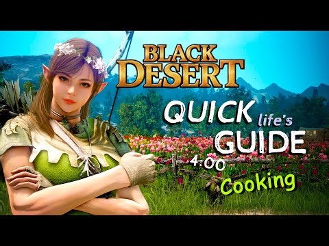 Black Desert Quick Guide - How to Start Cooking & Imperial Cooking