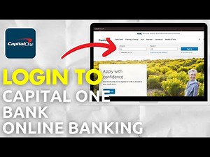 How To Login To Capital One Bank Online Banking Account | Capital One Bank Online Sign In 2026