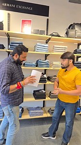 80K views · 848 reactions | #armaniexchange ka First Showroom huya #jammu Apsara Road main Open. 40% +10% Discount ke sath. Address Image Luxe & Oh Shoes, Apsara Road, Gol Market, Jammu. https://www.facebook.com/share/14Heyvx7hXR/?mibextid=wwXIfr | Ashish Kohli | Facebook