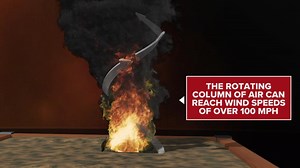 How wildfires can create fire tornadoes