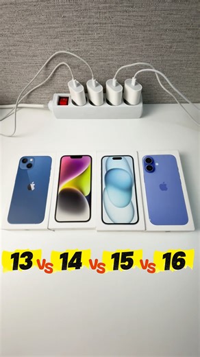 iPhone 13 VS 14 VS 15 VS 16 Power On Boot Speed Test Comparision Best!