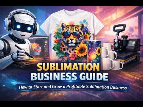 How to Start a Sublimation Business (Beginner Guide)