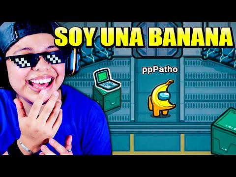 AMONG US BUT I'M A BANANA 🍌😂