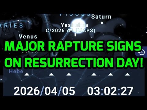 COMET MAPS RICOCHETS OFF SUN, YESHUHUA, AND GRAVES ON RESURRECTION DAY