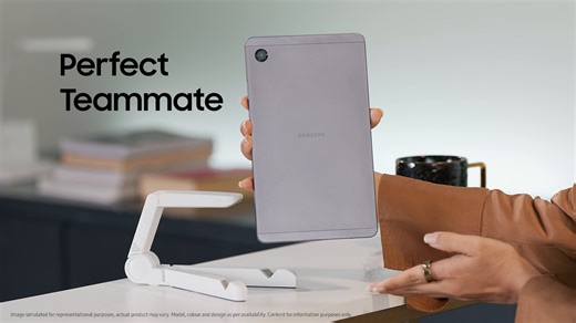 From crushing deadlines to creating last-minute client decks, the super-sleek #GalaxyTabA11 is your perfect teammate. Its bright, immersive display and massive battery life lets you power through your entire day with ease. Own now: http://smsng.co/6180CrTXi #Samsung | Samsung