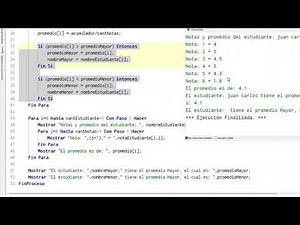 Práctica Evaluativa con ARREGLO, VECTORES en PseInt | Uso de arreglos en PseInt | Parte 2
