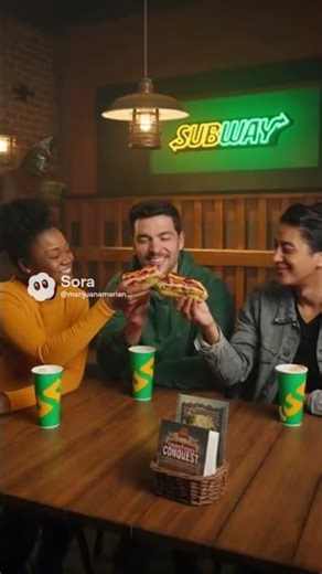 Subway blood of your enemies sandwich commercial