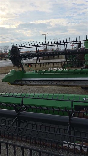 Ленточная жатка John Deere FD35 draper head flex used с комбайном 9770 JOHN deere