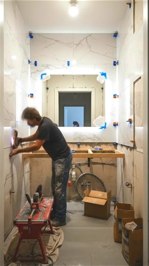 Watch This Bathroom Turn Pure Luxury 💎 | Satisfying Renovation