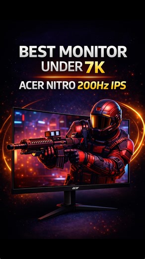 Best Budget Monitor Acer Nitro 200Hz