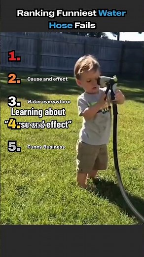 Ranking Funniest Water Hose Fails