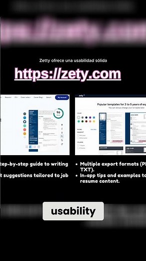 Zety Resume Builder: Create a PERFECT Resume! #shorts
