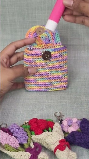 🎒Crochet Mini Backpack Tutorial🎒 #beginnerfriendly #crochettutorial #crochetbag #minibackpack #diy