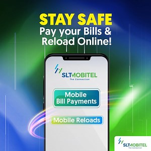 Stay Safe and Pay your bills and reloads Online via our Digital Platforms !! Download the Selfcare app, mCash app or simply pay via www.mobitel.lk | SLTMobitel