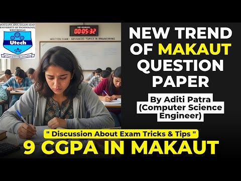 LIVE🔴NEW TREND of MAKAUT QUESTION PAPER✅{TIPS from a 9 CGPA TOPPER}🔥 #makaut